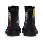 Load image into Gallery viewer, Wise Wolf Canvas Boots for Women
