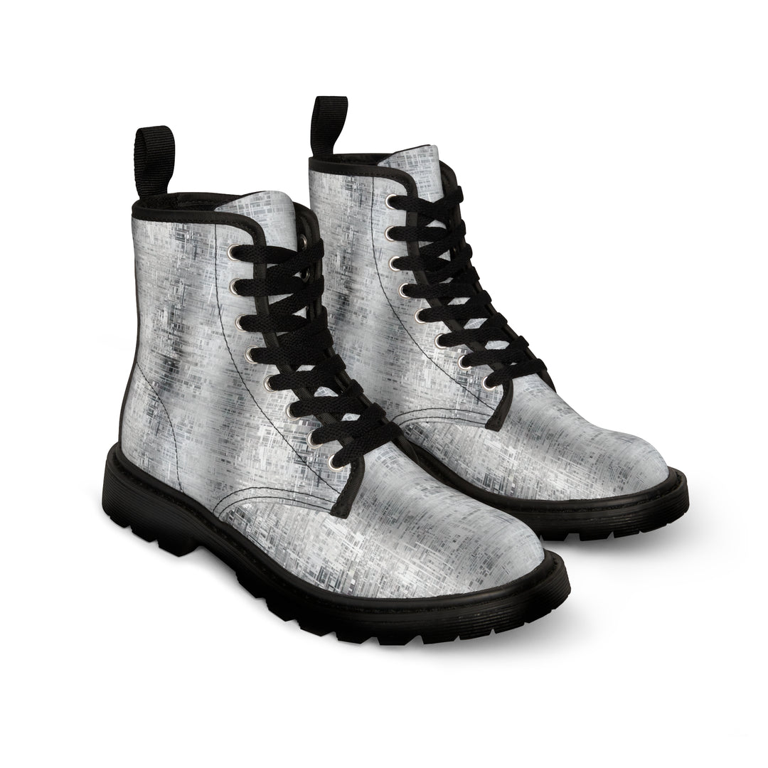 Glitch Men's Canvas Boots