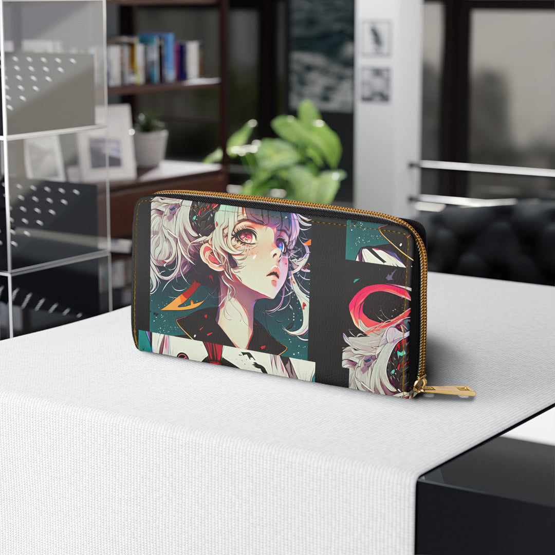 Copy of Anime Wallet - Zipper Wallet , Anime Purse, cloth wallet, Gift For Her,hippie wallet, Wallet For Women, cute wallet, woman wallet