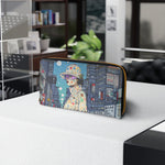 Load image into Gallery viewer, Anime Wallet - Zipper Wallet , Anime Purse, cloth wallet, Gift For Her,hippie wallet, Wallet For Women, cute wallet, woman wallet
