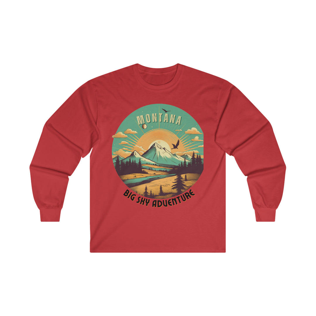 Montana Big Sky Adventure Long Sleeve T-shirt