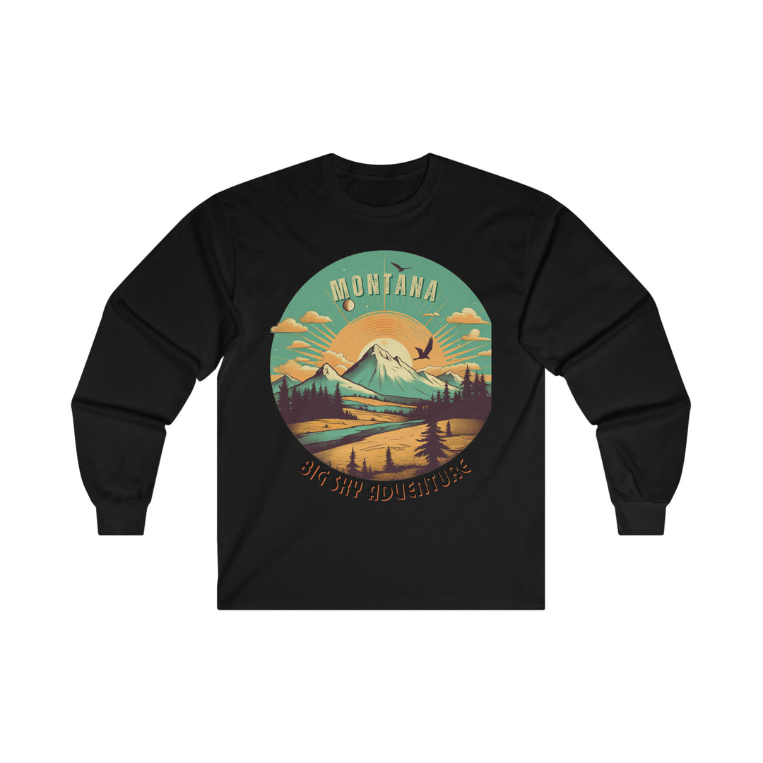 Montana Big Sky Adventure Long Sleeve T-shirt