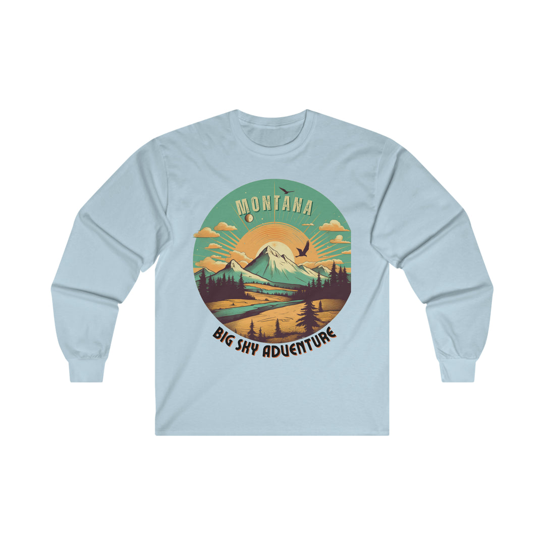 Montana Big Sky Adventure Long Sleeve T-shirt