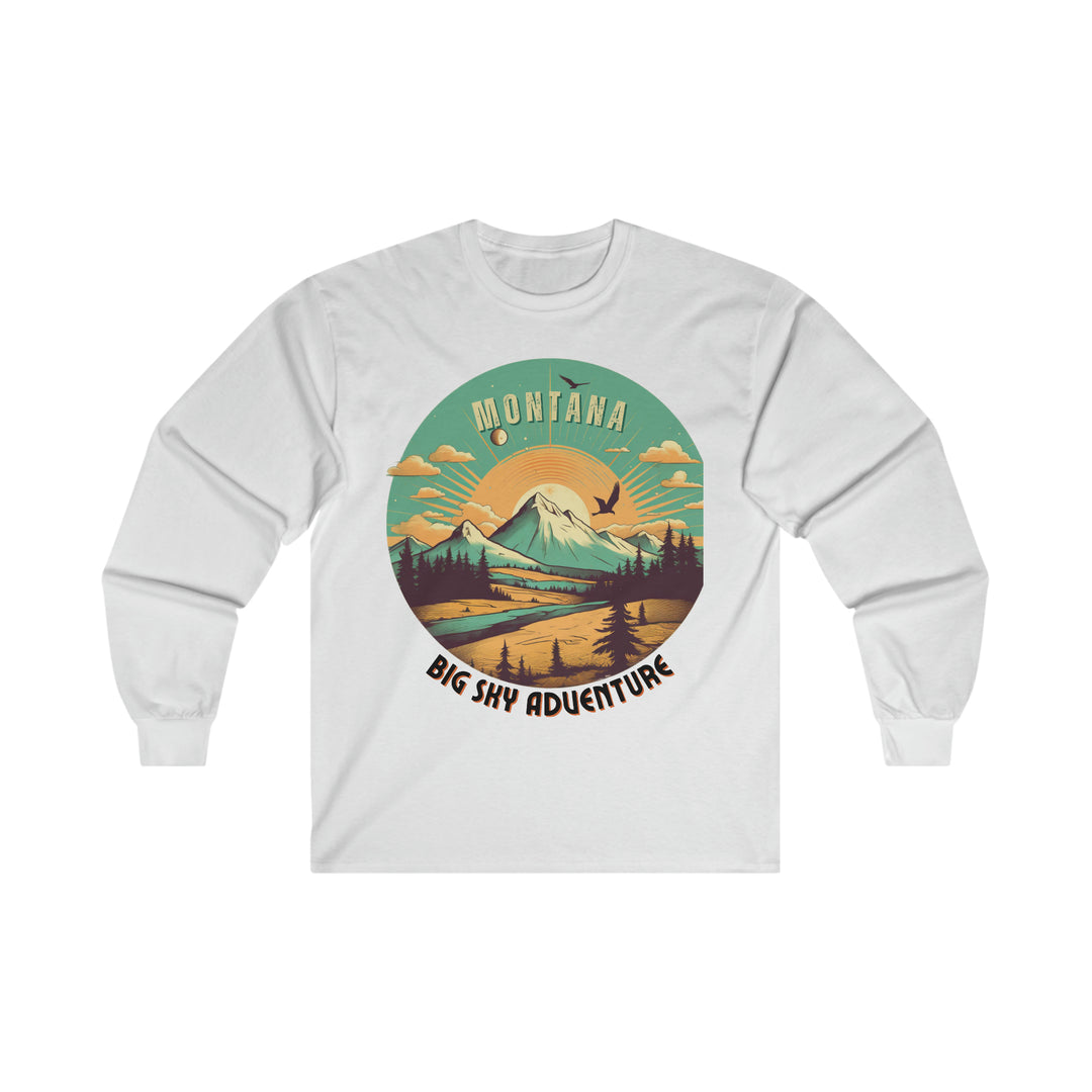 Montana Big Sky Adventure Long Sleeve T-shirt