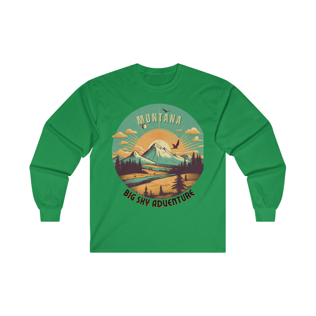 Montana Big Sky Adventure Long Sleeve T-shirt