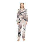 Load image into Gallery viewer, Cute Dragonfly Women&#39;s Satin Pajamas
