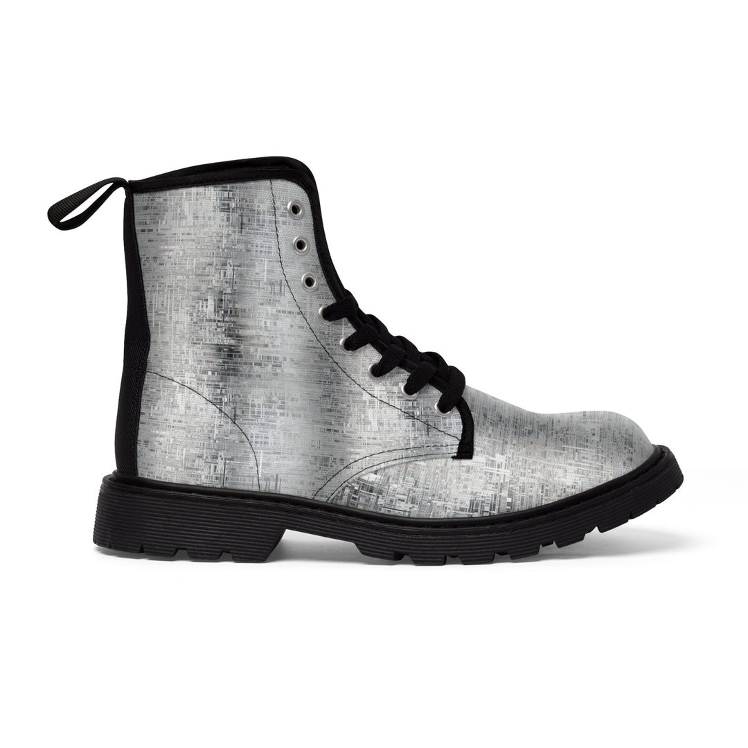 Glitch Men's Canvas Boots