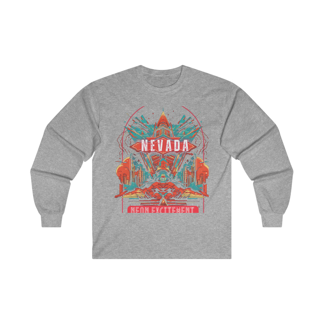 Nevada Neon Excitement Long Sleeve T-shirt