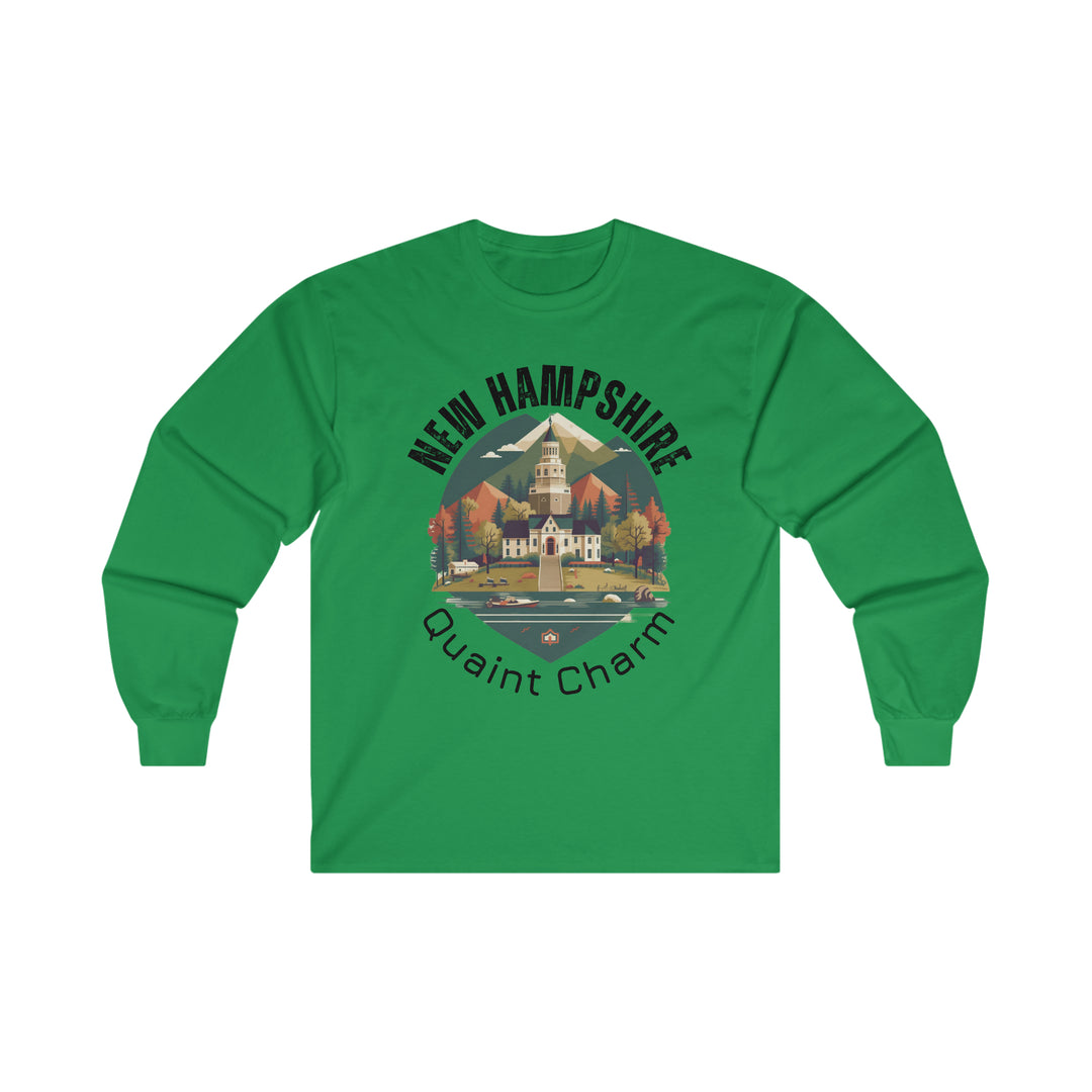 New Hampshire Quaint Charm Long Sleeve T-shirt