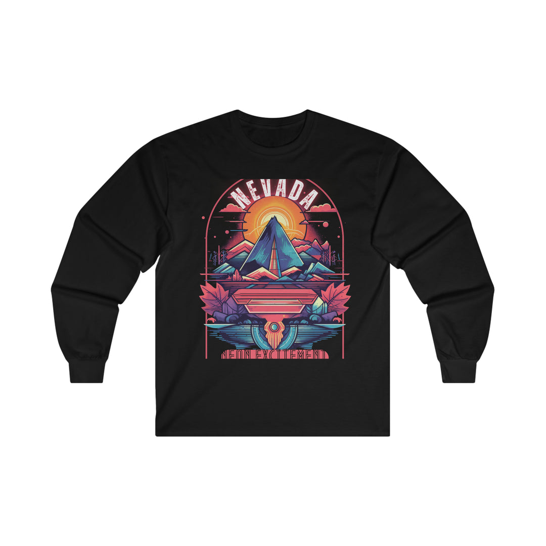 Nevada Neon Excitement Long Sleeve T-shirt