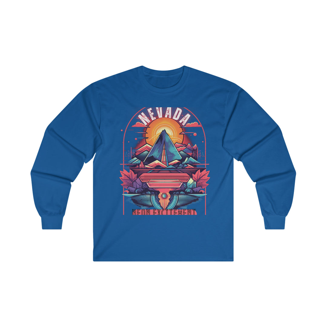 Nevada Neon Excitement Long Sleeve T-shirt