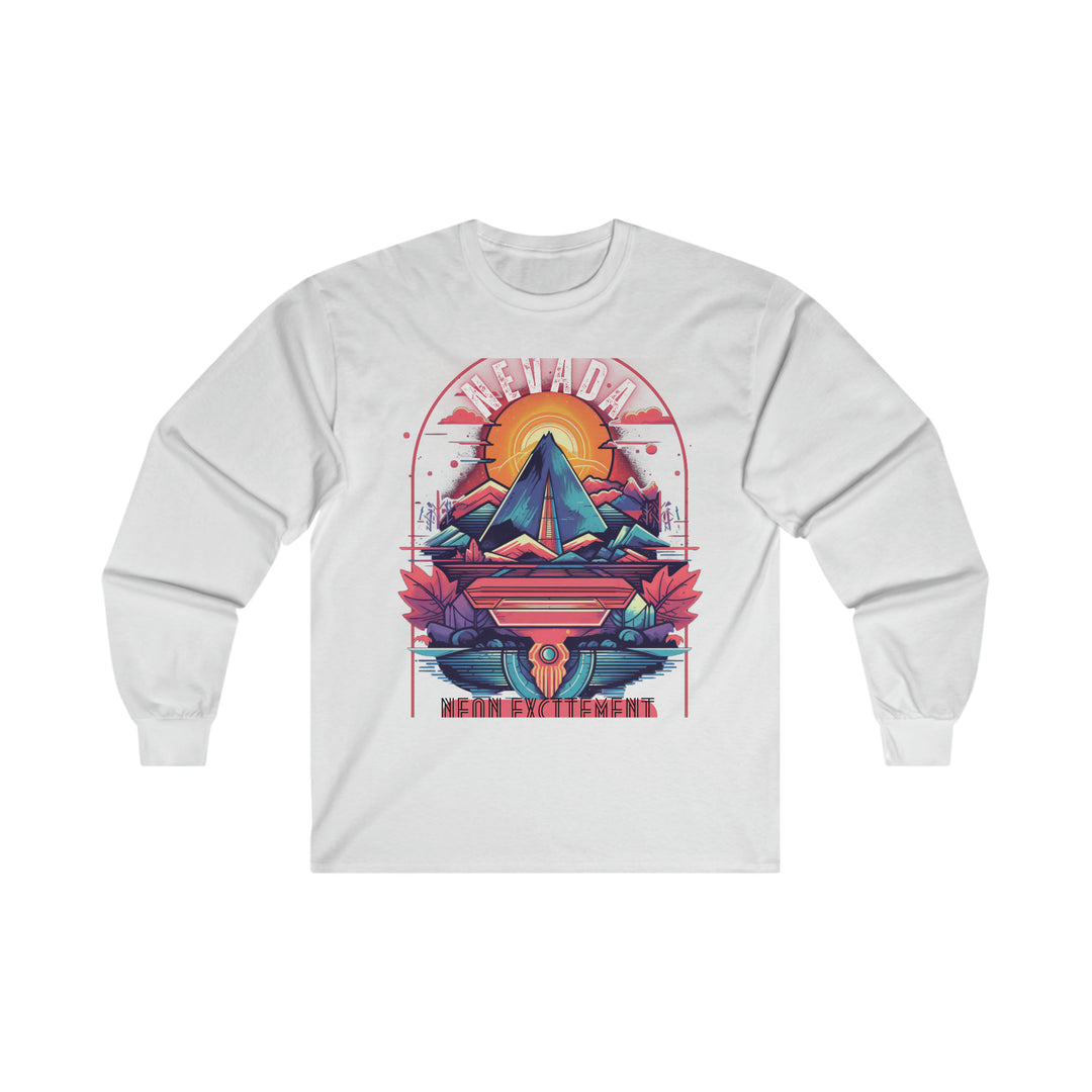 Nevada Neon Excitement Long Sleeve T-shirt