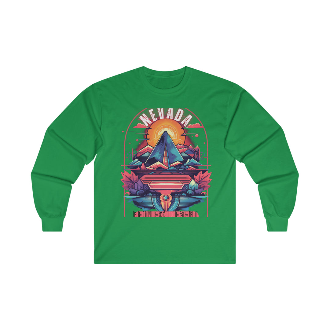 Nevada Neon Excitement Long Sleeve T-shirt