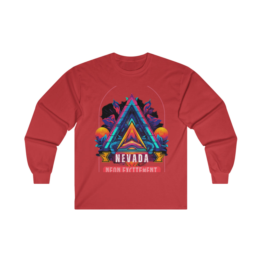 Nevada Neon Excitement Long Sleeve T-shirt