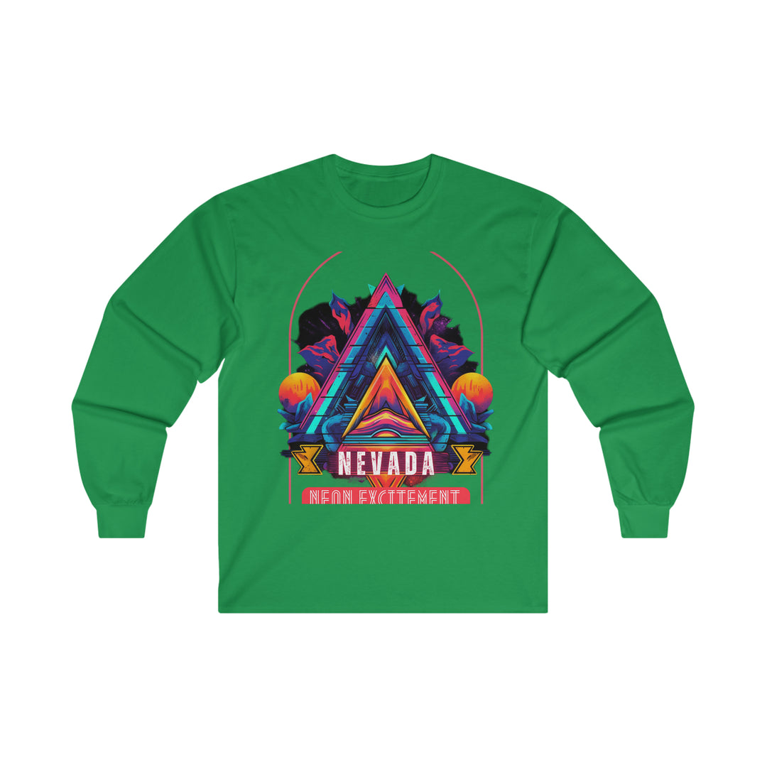 Nevada Neon Excitement Long Sleeve T-shirt