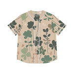 Load image into Gallery viewer, Lucky Clover St. Patrick&#39;s Day Women&#39;s Baseball Jersey - Comfort Colors Baseball Jersey,
