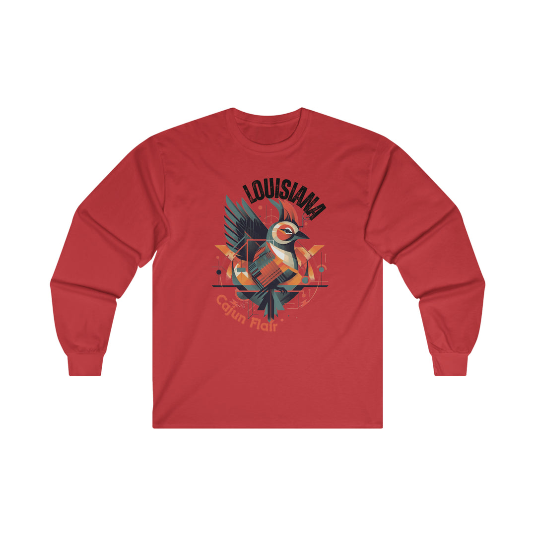 Louisiana Cajun Flair Long Sleeve T-shirt