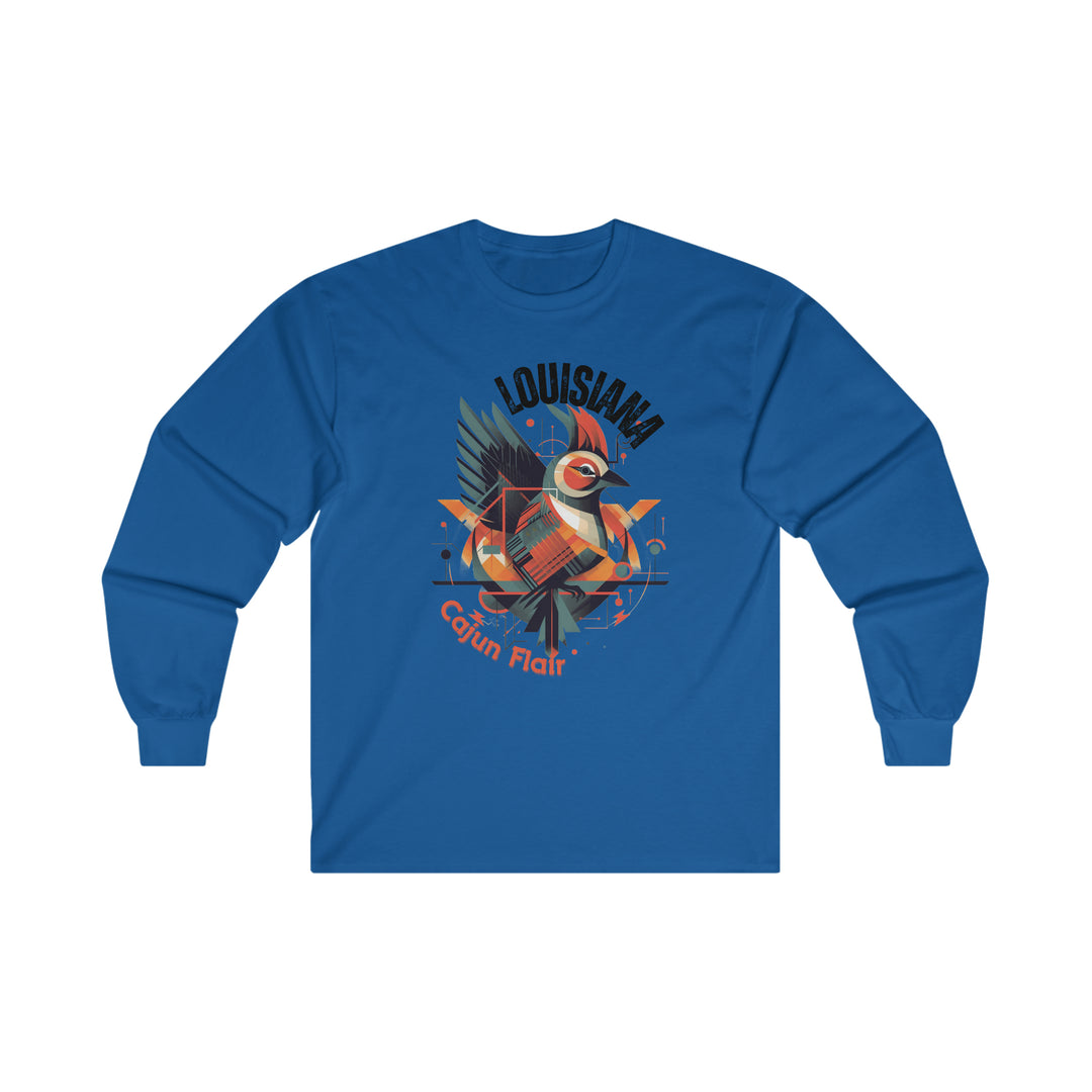 Louisiana Cajun Flair Long Sleeve T-shirt