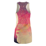 Load image into Gallery viewer, Abstract Beauty Racerback Dress- Women&#39;s Cut &amp; Sew Racerback Dress |
