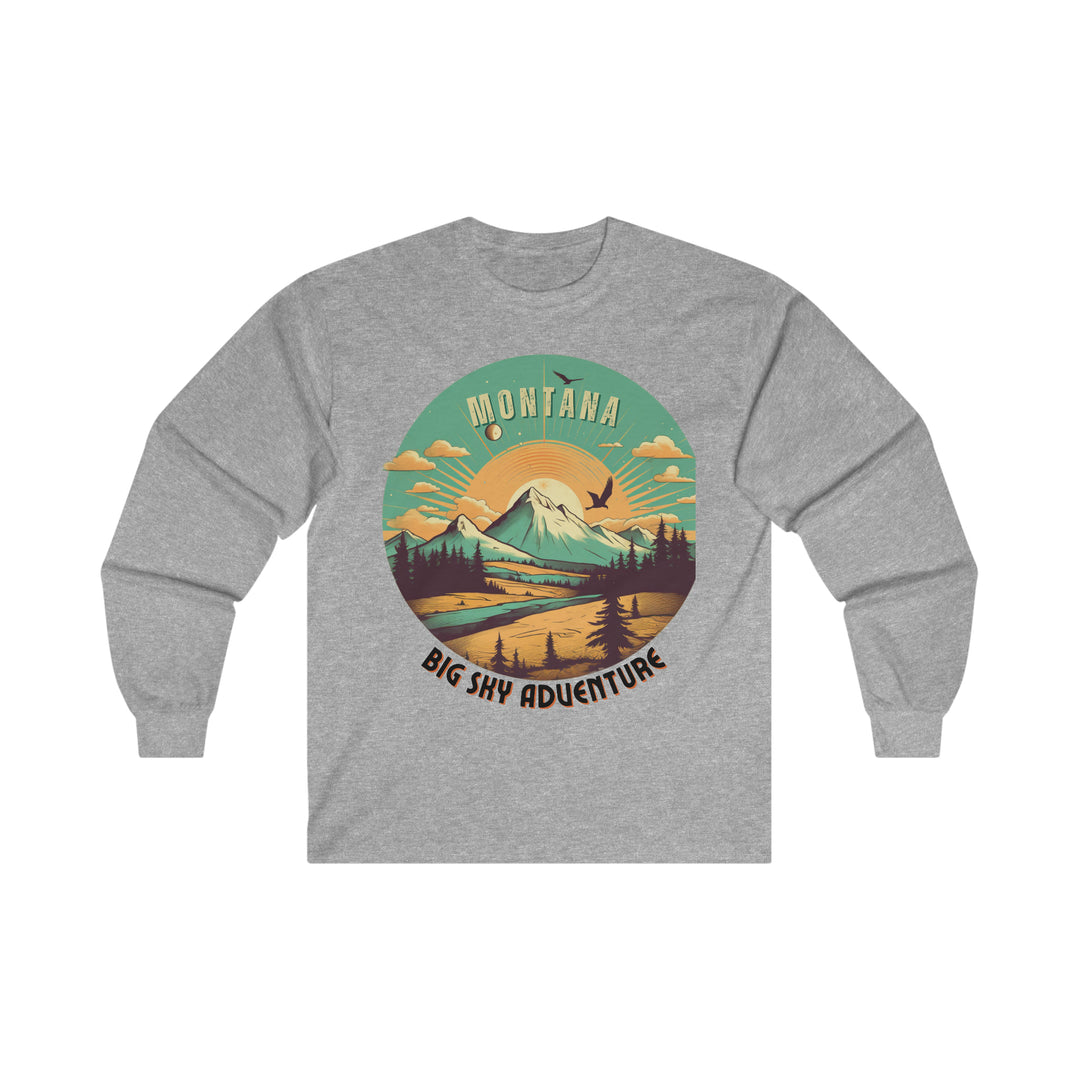 Montana Big Sky Adventure Long Sleeve T-shirt