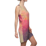 Load image into Gallery viewer, Abstract Beauty Racerback Dress- Women&#39;s Cut &amp; Sew Racerback Dress |
