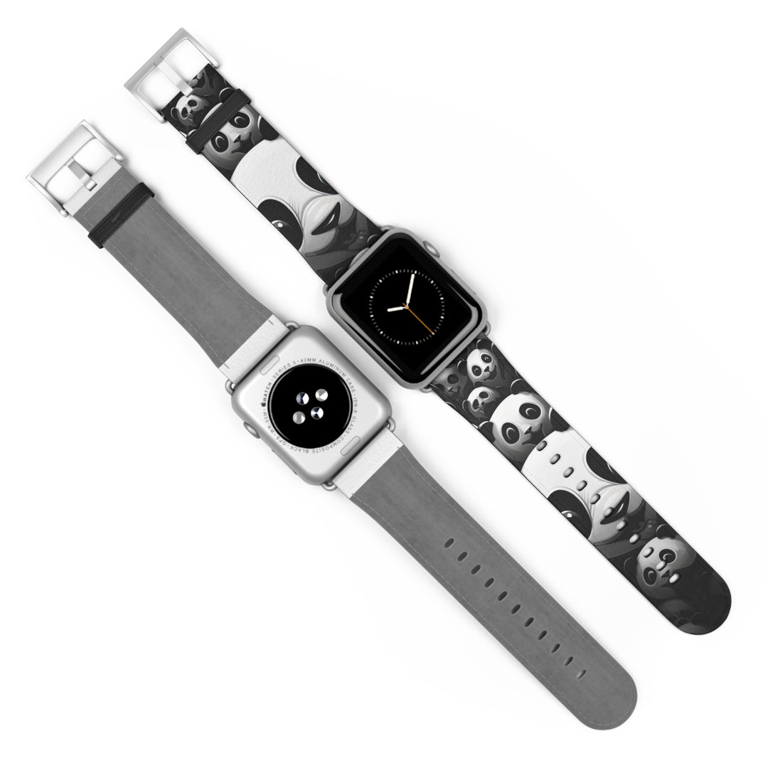 Black and White Panda Watch Band