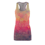 Load image into Gallery viewer, Abstract Beauty Racerback Dress- Women&#39;s Cut &amp; Sew Racerback Dress |
