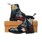 Load image into Gallery viewer, Wise Wolf Canvas Boots for Women
