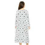 Load image into Gallery viewer, Women&#39;s Long Sleeve Dance Dress (AOP)
