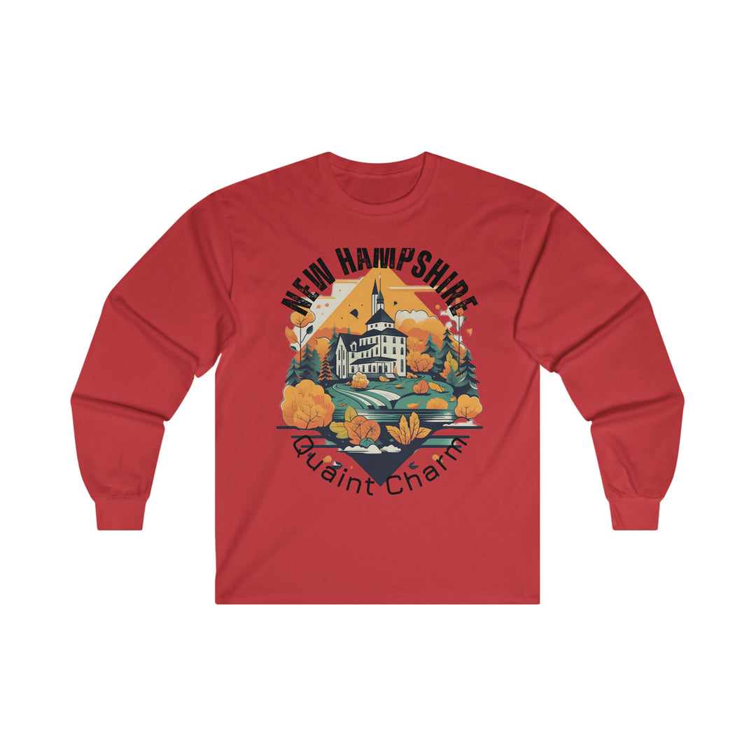 New Hampshire Quaint Charm Long Sleeve T-shirt