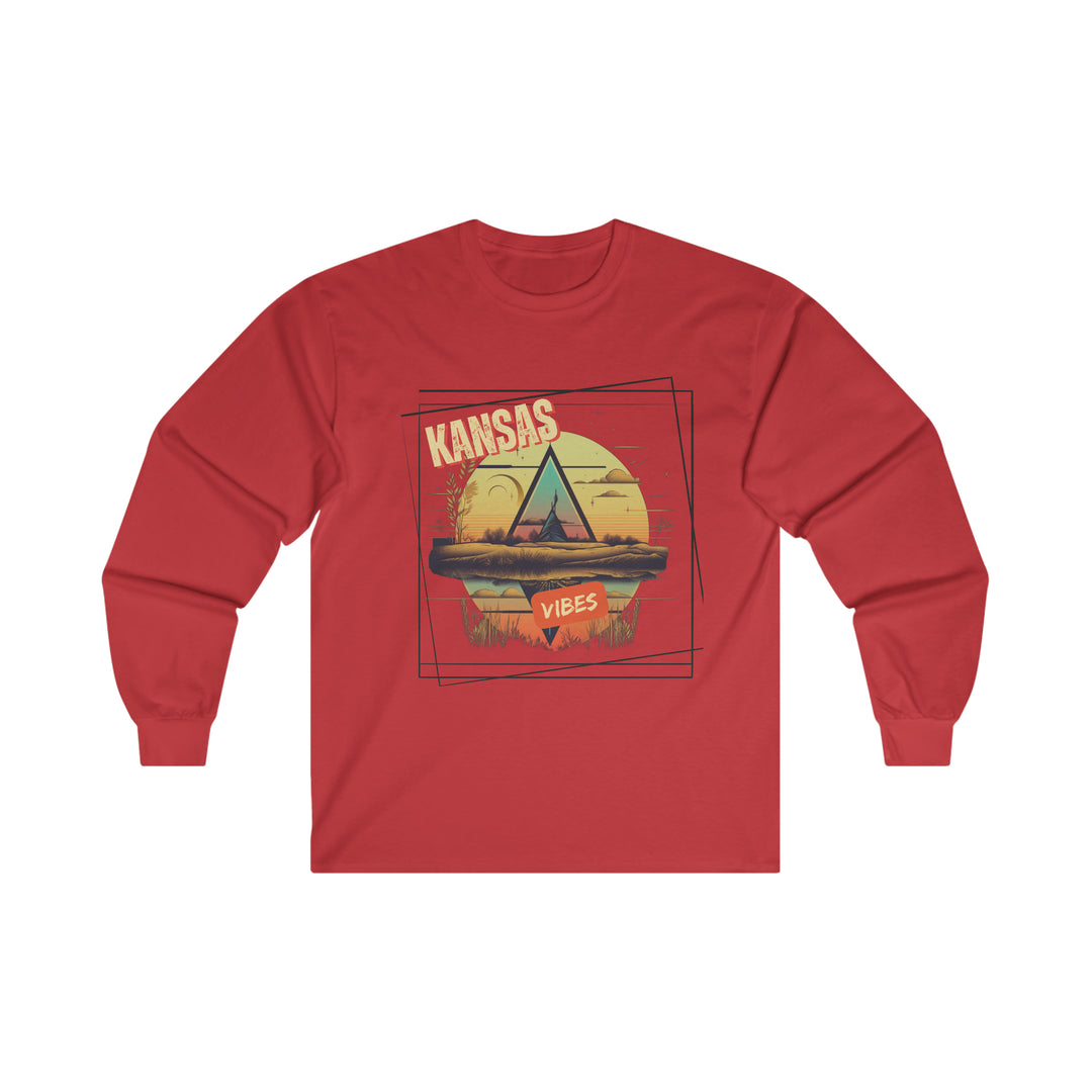 Kansas vibes Long Sleeve T-shirt