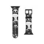 Load image into Gallery viewer, Black and White Panda Watch Band
