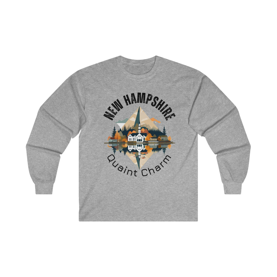 New Hampshire Quaint Charm Long Sleeve T-shirt