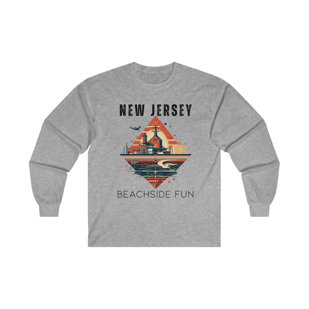 New Jersey Beachside Fun Long Sleeve T-shirt