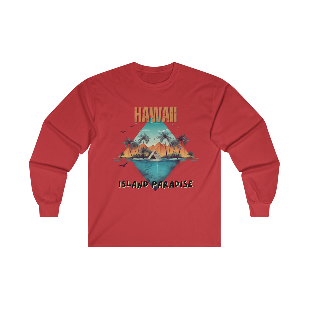 Hawaii Island Paradise Long Sleeve T-shirt