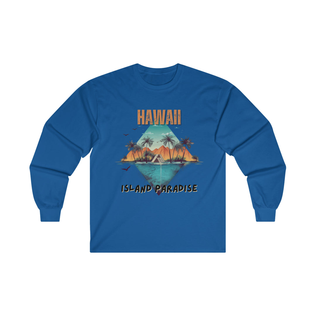 Hawaii Island Paradise Long Sleeve T-shirt