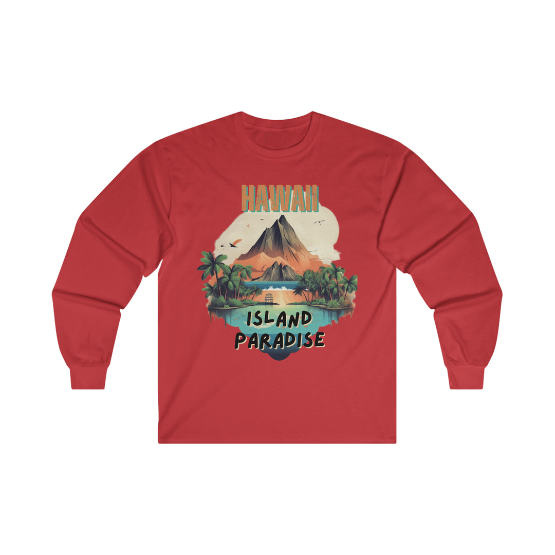 Hawaii Island Paradise Long Sleeve T-shirt