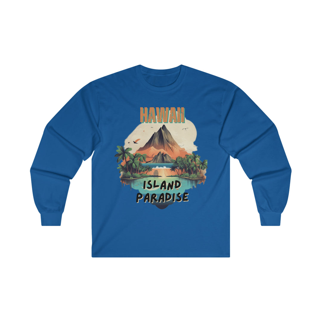 Hawaii Island Paradise Long Sleeve T-shirt