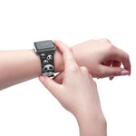 Load image into Gallery viewer, Black and White Panda Watch Band
