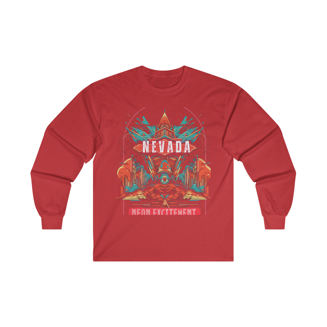 Nevada Neon Excitement Long Sleeve T-shirt