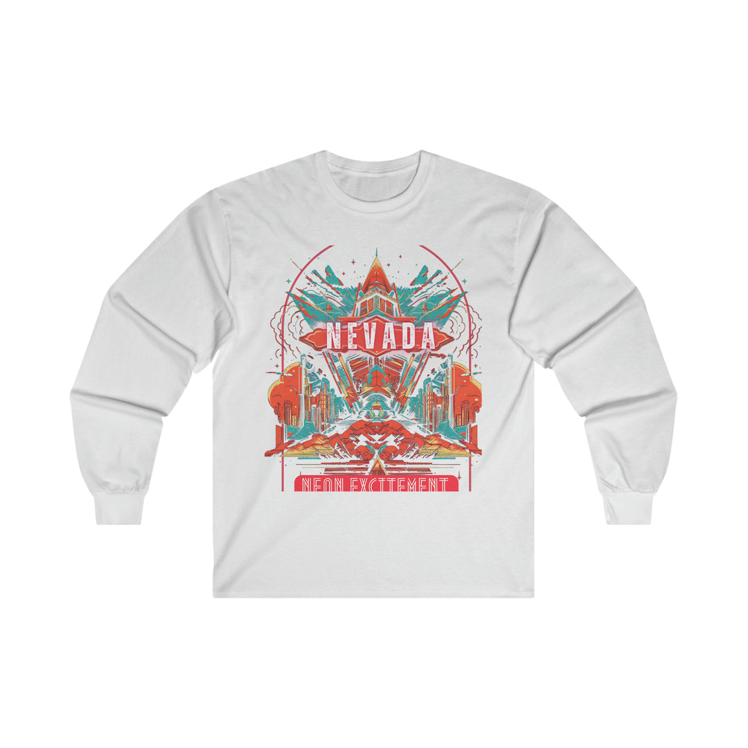 Nevada Neon Excitement Long Sleeve T-shirt