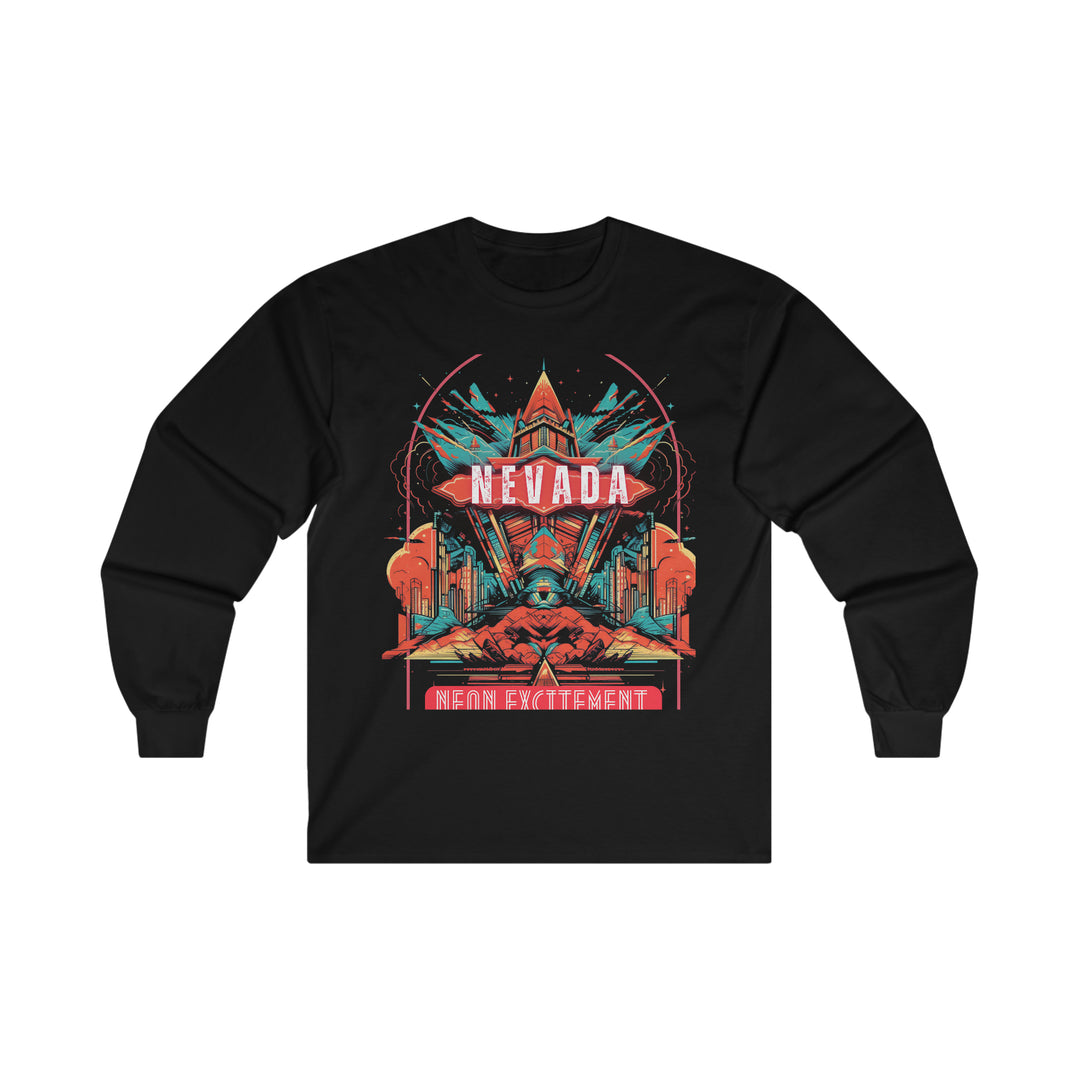 Nevada Neon Excitement Long Sleeve T-shirt