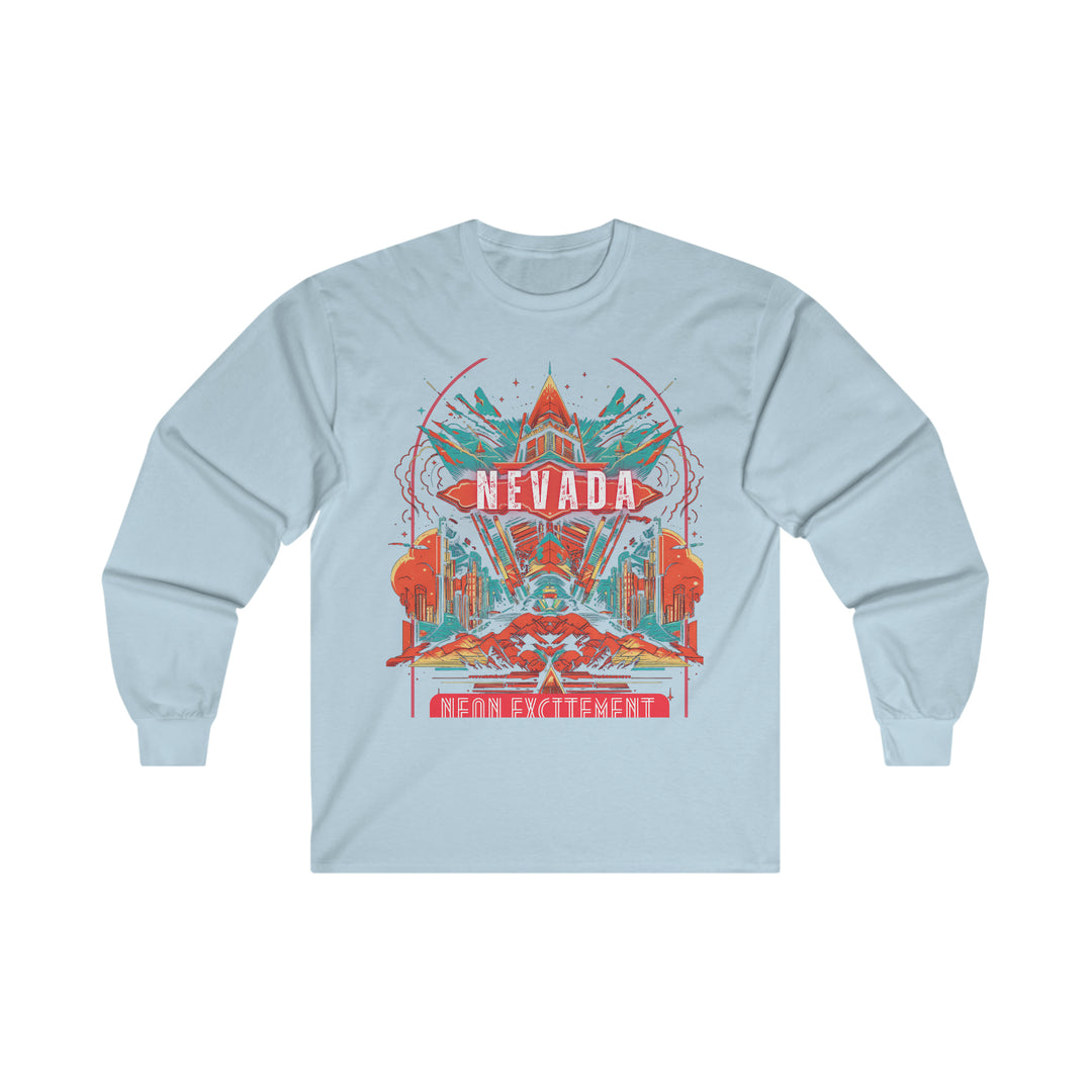 Nevada Neon Excitement Long Sleeve T-shirt