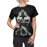 Load image into Gallery viewer, Women&#39;s Cut &amp; Sew Tee (AOP)
