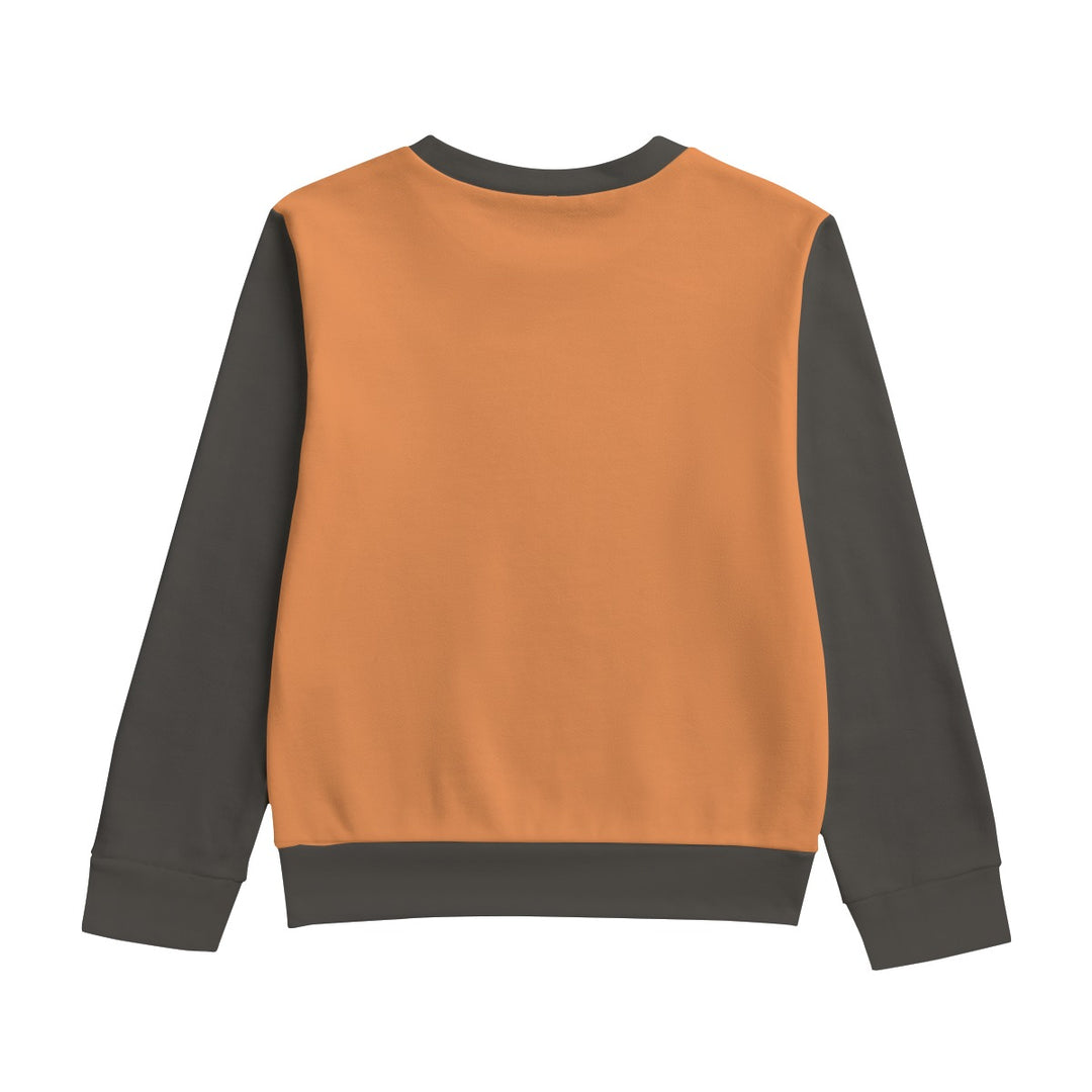 All-Over Print Kid's Round Neck Sweatshirt | 310GSM Cotton