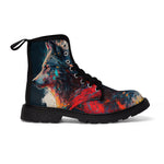 Load image into Gallery viewer, Wise Wolf Canvas Boots for Women
