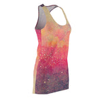 Load image into Gallery viewer, Abstract Beauty Racerback Dress- Women&#39;s Cut &amp; Sew Racerback Dress |
