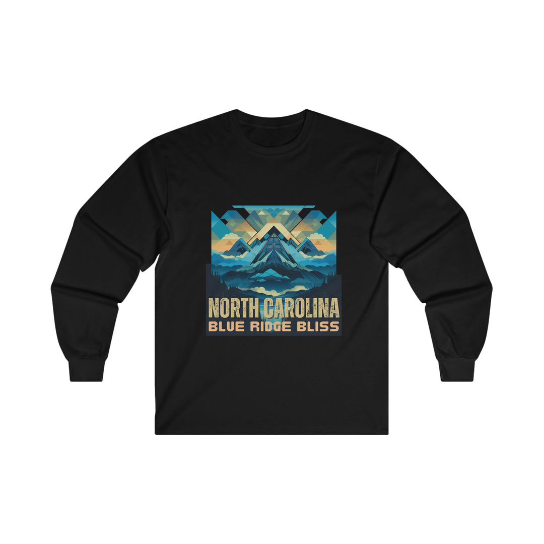 North Carolina - Blue Ridge Bliss Tee, North Carolina State Vibes, Moving to North Carolina, North Carolina Travel Gift, Football Long