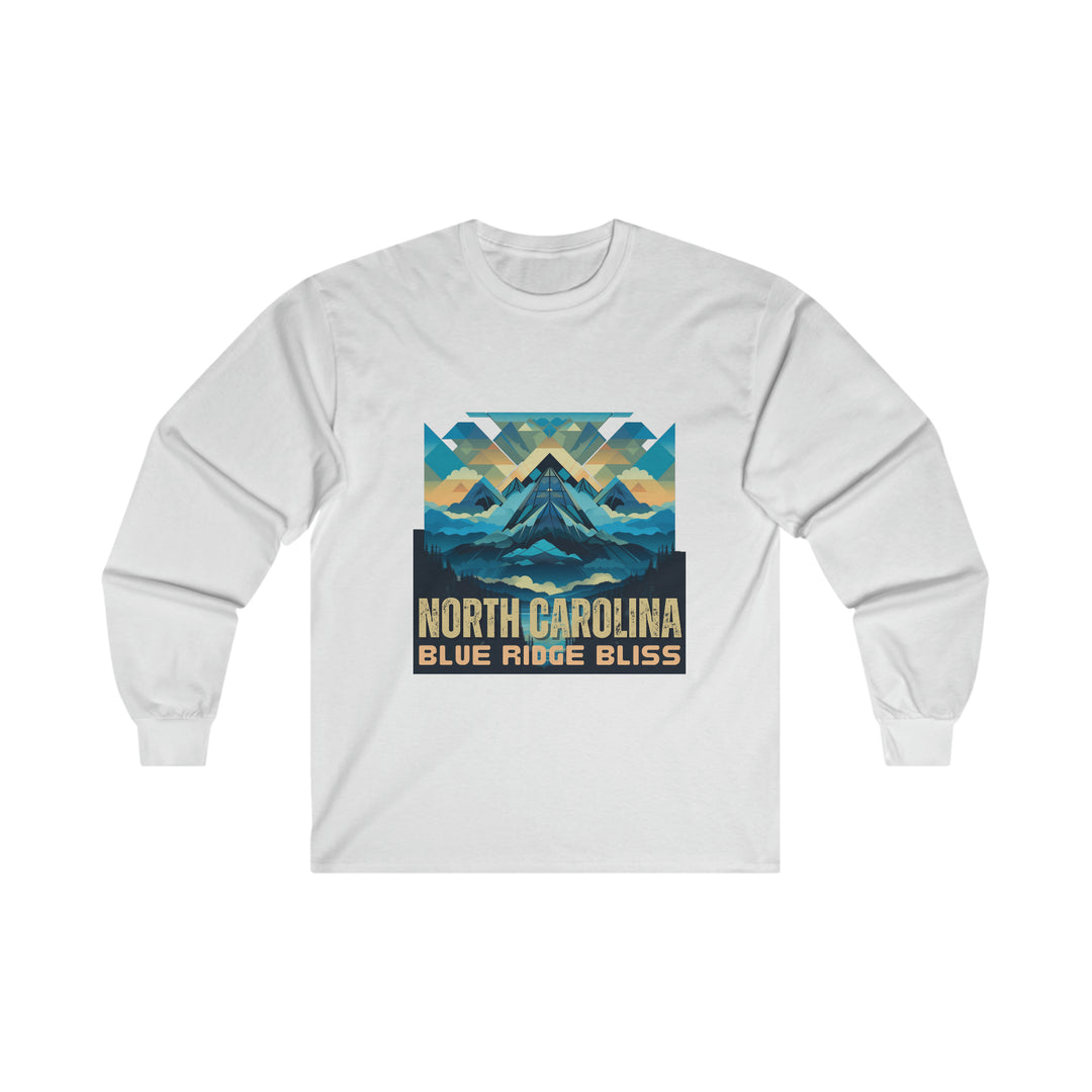 North Carolina - Blue Ridge Bliss Tee, North Carolina State Vibes, Moving to North Carolina, North Carolina Travel Gift, Football Long