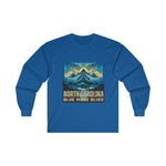 Load image into Gallery viewer, North Carolina - Blue Ridge Bliss Tee, North Carolina State Vibes, Moving to North Carolina, North Carolina Travel Gift, Football Long
